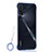 Ultra-thin Transparent Matte Finish Case U01 for Huawei Nova 6 5G Blue