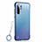 Ultra-thin Transparent Matte Finish Case U01 for Huawei P30 Pro Blue
