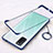 Ultra-thin Transparent Matte Finish Case U01 for Oppo A52 Blue