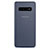 Ultra-thin Transparent Matte Finish Cover Case P01 for Samsung Galaxy S10 Blue