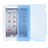 Ultra-thin Transparent Matte Finish Cover for Apple iPad 4 Sky Blue