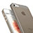 Ultra-thin Transparent Plastic Case for Apple iPhone SE Gray