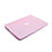 Ultra-thin Transparent Plastic Case for Apple MacBook Pro 15 inch Pink