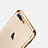 Ultra-thin Transparent TPU Soft Case A08 for Apple iPhone 7 Plus Gold