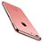 Ultra-thin Transparent TPU Soft Case C01 for Apple iPhone SE3 2022 Rose Gold