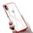 Ultra-thin Transparent TPU Soft Case C16 for Apple iPhone Xs Max Red