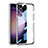 Ultra-thin Transparent TPU Soft Case Cover AC1 for Samsung Galaxy S21 5G Silver