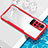 Ultra-thin Transparent TPU Soft Case Cover BH1 for Xiaomi Redmi Note 11 4G (2021) Red