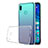Ultra-thin Transparent TPU Soft Case Cover for Huawei P Smart (2019) Clear