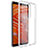 Ultra-thin Transparent TPU Soft Case Cover for Nokia X3 Clear