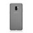 Ultra-thin Transparent TPU Soft Case Cover for Samsung Galaxy A8 (2018) Duos A530F Gray