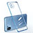 Ultra-thin Transparent TPU Soft Case Cover for Xiaomi Mi 11 5G Blue