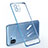 Ultra-thin Transparent TPU Soft Case Cover for Xiaomi Mi 11 Lite 5G Blue