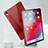 Ultra-thin Transparent TPU Soft Case Cover H01 for Apple iPad Pro 11 (2018) Red