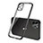 Ultra-thin Transparent TPU Soft Case Cover H01 for Apple iPhone 12 Pro Max Black