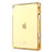 Ultra-thin Transparent TPU Soft Case Cover H01 for Apple New iPad 9.7 (2017) Gold