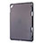 Ultra-thin Transparent TPU Soft Case Cover H01 for Apple New iPad 9.7 (2018) Black