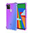 Ultra-thin Transparent TPU Soft Case Cover H01 for Google Pixel 5 Purple