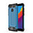 Ultra-thin Transparent TPU Soft Case Cover H01 for Huawei Enjoy 8e Blue