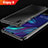 Ultra-thin Transparent TPU Soft Case Cover H01 for Huawei Enjoy 9 Black