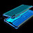 Ultra-thin Transparent TPU Soft Case Cover H01 for Huawei Enjoy 9 Plus Blue