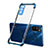 Ultra-thin Transparent TPU Soft Case Cover H01 for Huawei Enjoy Z 5G Blue