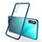 Ultra-thin Transparent TPU Soft Case Cover H01 for Huawei Mate 40 Lite 5G Blue
