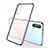 Ultra-thin Transparent TPU Soft Case Cover H01 for Huawei Mate 40 Lite 5G Silver