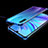 Ultra-thin Transparent TPU Soft Case Cover H01 for Huawei Nova 4e Blue