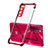 Ultra-thin Transparent TPU Soft Case Cover H01 for Huawei Nova 7 Pro 5G Red