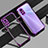 Ultra-thin Transparent TPU Soft Case Cover H01 for Huawei Nova 8 5G Purple