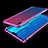 Ultra-thin Transparent TPU Soft Case Cover H01 for Huawei Y9 (2019) Purple