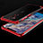 Ultra-thin Transparent TPU Soft Case Cover H01 for Nokia X7 Red