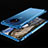 Ultra-thin Transparent TPU Soft Case Cover H01 for OnePlus 7T Blue