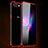 Ultra-thin Transparent TPU Soft Case Cover H01 for Oppo A12e Red