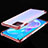Ultra-thin Transparent TPU Soft Case Cover H01 for Oppo A72 5G Rose Gold