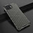 Ultra-thin Transparent TPU Soft Case Cover H01 for Oppo A93 Black