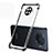 Ultra-thin Transparent TPU Soft Case Cover H01 for Oppo Ace2 Black