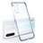 Ultra-thin Transparent TPU Soft Case Cover H01 for Oppo Find X2 Lite Silver