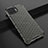 Ultra-thin Transparent TPU Soft Case Cover H01 for Oppo Reno4 F Black