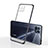 Ultra-thin Transparent TPU Soft Case Cover H01 for Oppo Reno4 SE 5G Black