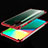 Ultra-thin Transparent TPU Soft Case Cover H01 for Realme C17 Red