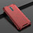 Ultra-thin Transparent TPU Soft Case Cover H01 for Realme X2 Pro Red