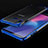 Ultra-thin Transparent TPU Soft Case Cover H01 for Samsung Galaxy A6s Blue