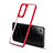 Ultra-thin Transparent TPU Soft Case Cover H01 for Samsung Galaxy S21 Plus 5G Red