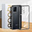 Ultra-thin Transparent TPU Soft Case Cover H01 for Vivo iQOO 8 5G Black