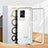 Ultra-thin Transparent TPU Soft Case Cover H01 for Vivo iQOO 8 5G Silver