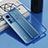 Ultra-thin Transparent TPU Soft Case Cover H01 for Xiaomi Mi 12X 5G Blue