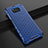 Ultra-thin Transparent TPU Soft Case Cover H01 for Xiaomi Poco X3 Pro Blue