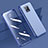 Ultra-thin Transparent TPU Soft Case Cover H01 for Xiaomi Redmi 10X Pro 5G Blue